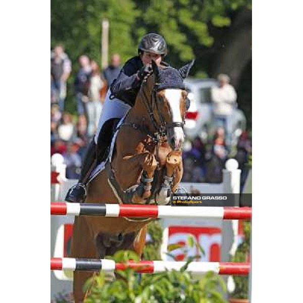 Katrin Eckermann on Firth of Lorne wins the Longines Global Champions Tour of Hamburg Hamburg,31st may 2014 ph.Stefano Grasso/LGCT