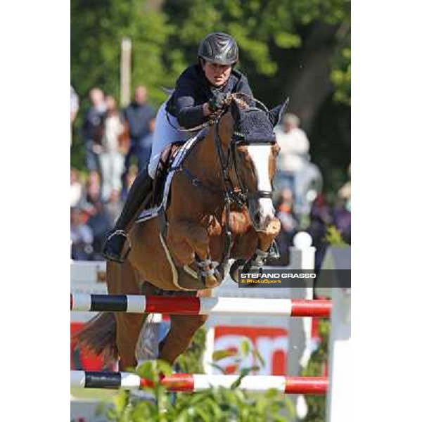 Katrin Eckermann on Firth of Lorne wins the Longines Global Champions Tour of Hamburg Hamburg,31st may 2014 ph.Stefano Grasso/LGCT