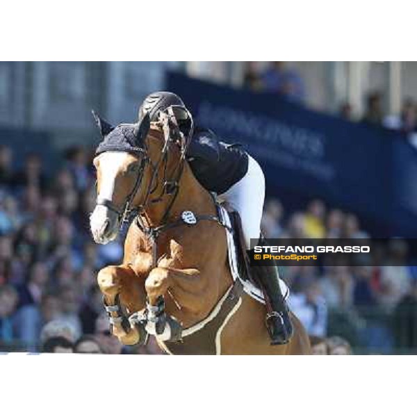 Katrin Eckermann on Firth of Lorne wins the Longines Global Champions Tour of Hamburg Hamburg,31st may 2014 ph.Stefano Grasso/LGCT
