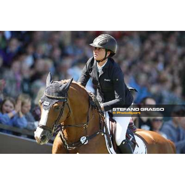 Katrin Eckermann on Firth of Lorne wins the Longines Global Champions Tour of Hamburg Hamburg,31st may 2014 ph.Stefano Grasso/LGCT