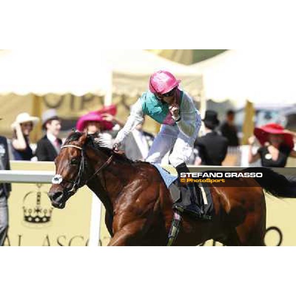 James Doyle on Kingman wins the St James\'s Palace Stakes Ascot, Royal Ascot 17th june 2014 ph.Stefano Grasso