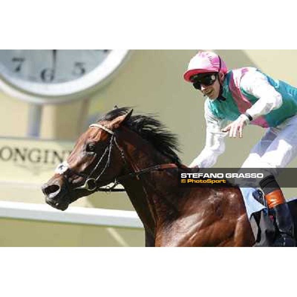 James Doyle on Kingman wins the St James\'s Palace Stakes Ascot, Royal Ascot 17th june 2014 ph.Stefano Grasso