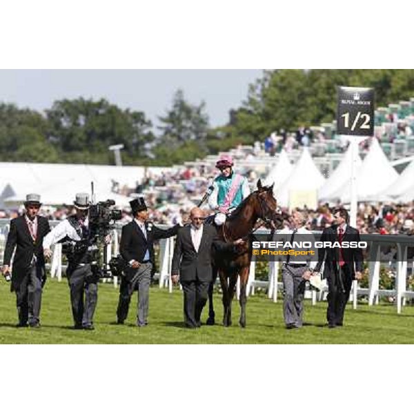 James Doyle on Kingman wins the St James\'s Palace Stakes Ascot, Royal Ascot 17th june 2014 ph.Stefano Grasso