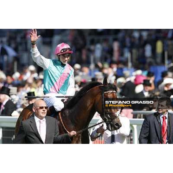 James Doyle on Kingman wins the St James\'s Palace Stakes Ascot, Royal Ascot 17th june 2014 ph.Stefano Grasso