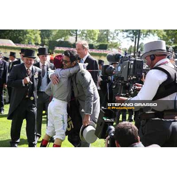 Frankie Dettori on The Wow Signal wins the Coventry Stakes Ascot, Royal Ascot 17th june 2014 ph.Stefano Grasso