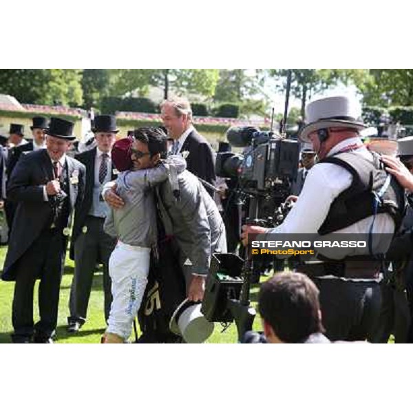 Frankie Dettori on The Wow Signal wins the Coventry Stakes Ascot, Royal Ascot 17th june 2014 ph.Stefano Grasso