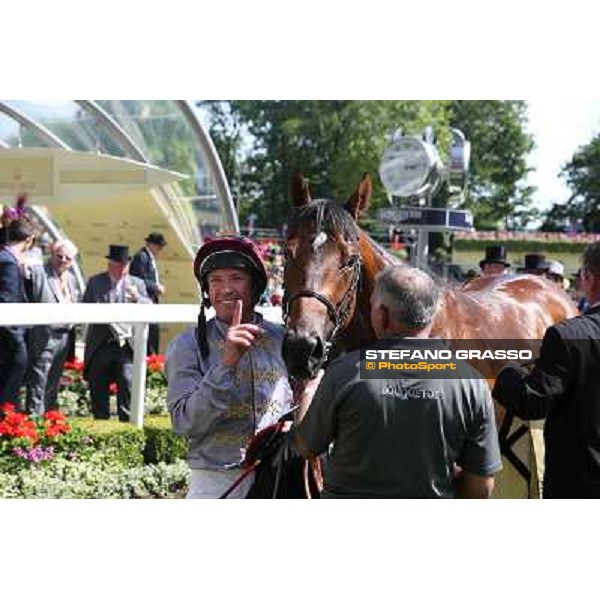 Frankie Dettori on The Wow Signal wins the Coventry Stakes Ascot, Royal Ascot 17th june 2014 ph.Stefano Grasso