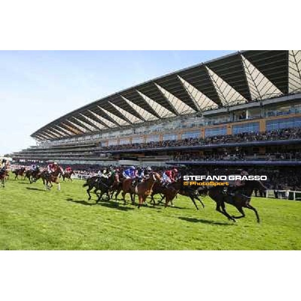Richard Hughes on Sole Power wins the King\'s Stand Stakes Ascot, Royal Ascot 17th june 2014 ph.Stefano Grasso