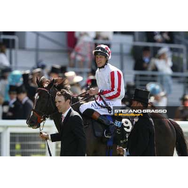 Richard Hughes on Sole Power wins the King\'s Stand Stakes Ascot, Royal Ascot 17th june 2014 ph.Stefano Grasso