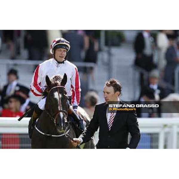 Richard Hughes on Sole Power wins the King\'s Stand Stakes Ascot, Royal Ascot 17th june 2014 ph.Stefano Grasso