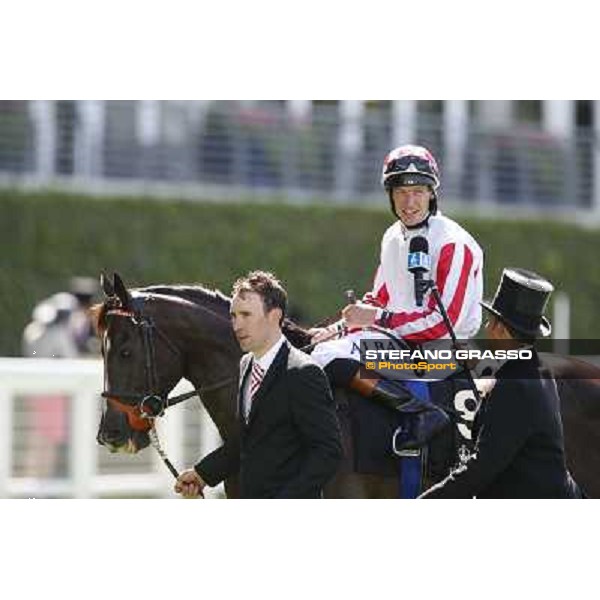 Richard Hughes on Sole Power wins the King\'s Stand Stakes Ascot, Royal Ascot 17th june 2014 ph.Stefano Grasso