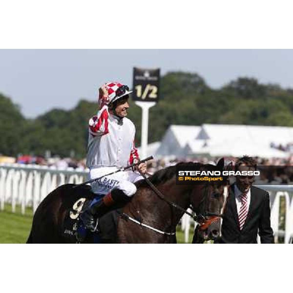 Richard Hughes on Sole Power wins the King\'s Stand Stakes Ascot, Royal Ascot 17th june 2014 ph.Stefano Grasso