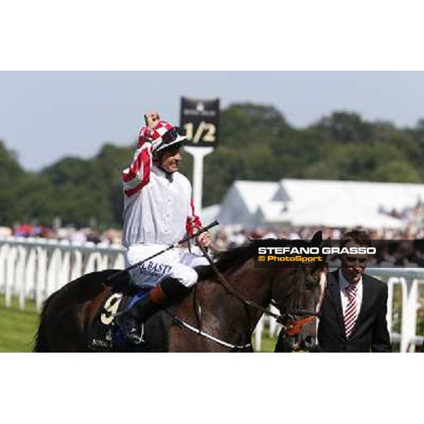Richard Hughes on Sole Power wins the King\'s Stand Stakes Ascot, Royal Ascot 17th june 2014 ph.Stefano Grasso