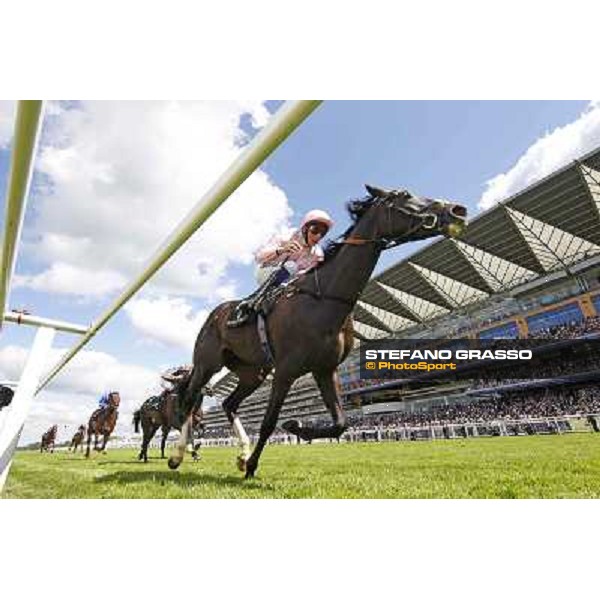 William Buick on The Fugue wins the Prince of Wales\'s Stakes Ascot, Royal Ascot 18th june 2014 ph.Stefano Grasso