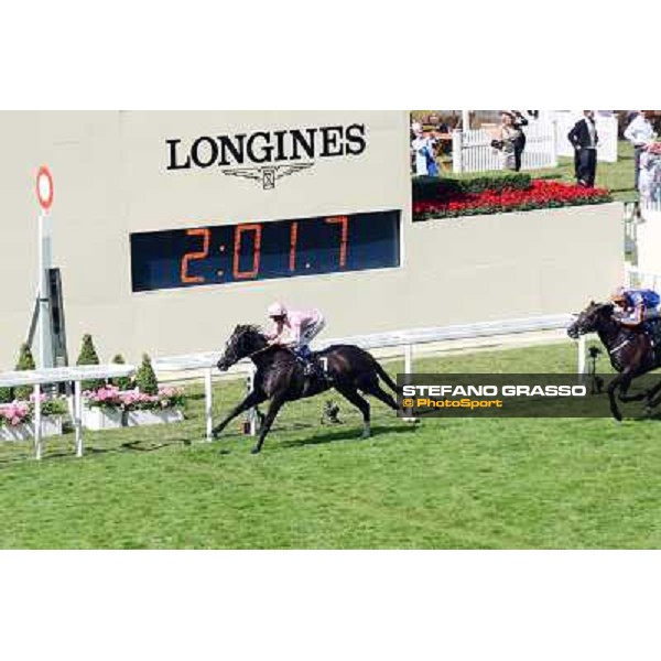 William Buick on The Fugue wins the Prince of Wale\'s Stakes Ascot, Royal Ascot 18th june 2014 ph.Stefano Grasso