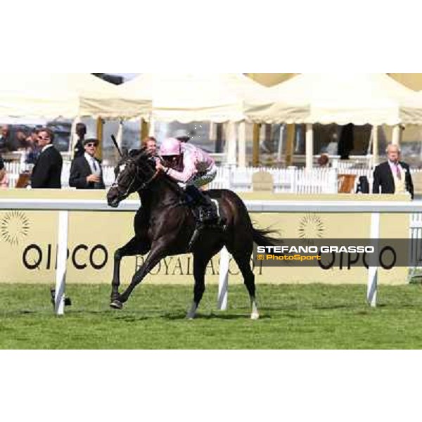 William Buick on The Fugue wins the Prince of Wales\'s Stakes Ascot, Royal Ascot 18th june 2014 ph.Stefano Grasso