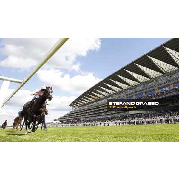 William Buick on The Fugue wins the Prince of Wales\'s Stakes Ascot, Royal Ascot 18th june 2014 ph.Stefano Grasso