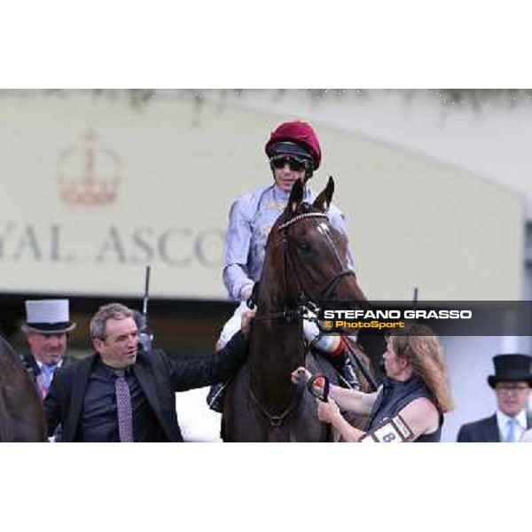 Frankie Dettori on Treve Ascot, Royal Ascot 18th june 2014 ph.Stefano Grasso