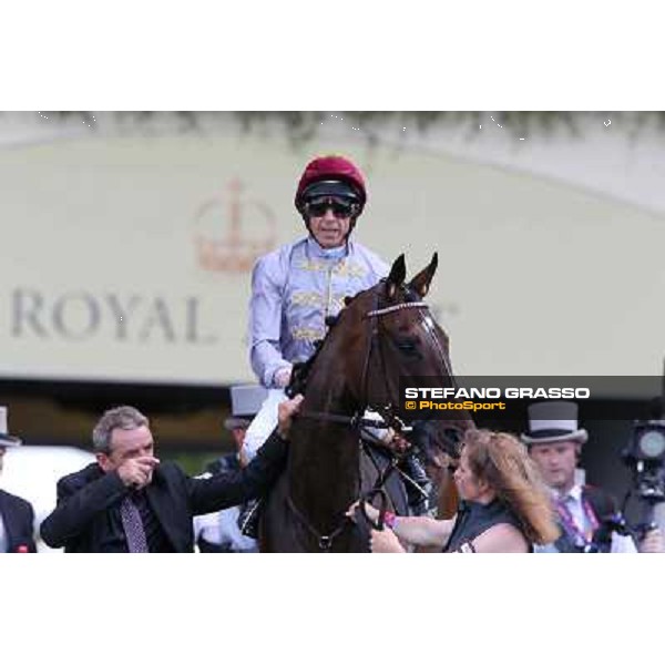 Frankie Dettori on Treve Ascot, Royal Ascot 18th june 2014 ph.Stefano Grasso