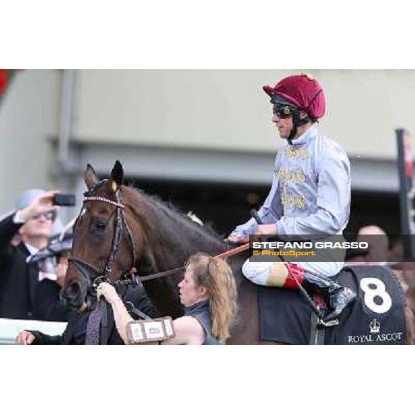 Frankie Dettori on Treve Ascot, Royal Ascot 18th june 2014 ph.Stefano Grasso
