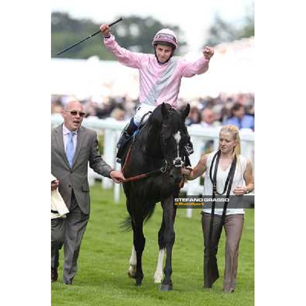 William Buick on The Fugue wins the Prince of Wales\'s Stakes Ascot, Royal Ascot 18th june 2014 ph.Stefano Grasso