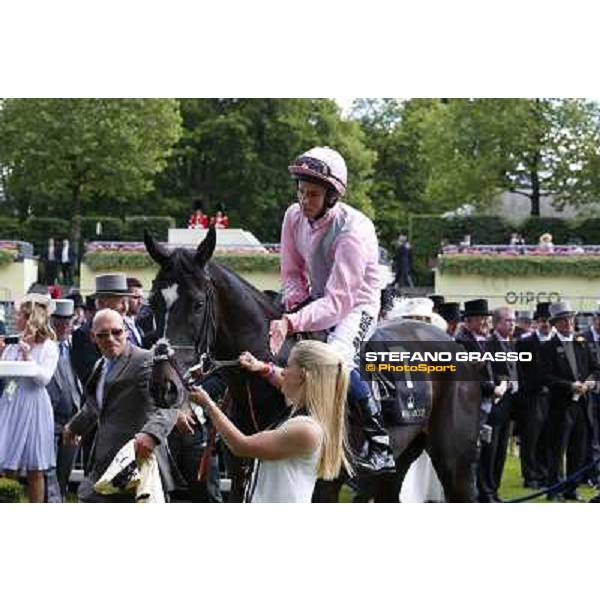 William Buick on The Fugue wins the Prince of Wales\'s Stakes Ascot, Royal Ascot 18th june 2014 ph.Stefano Grasso