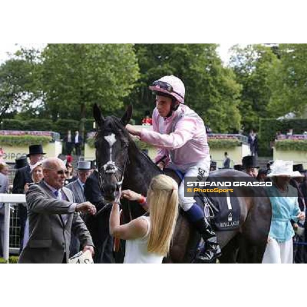 William Buick on The Fugue wins the Prince of Wales\'s Stakes Ascot, Royal Ascot 18th june 2014 ph.Stefano Grasso