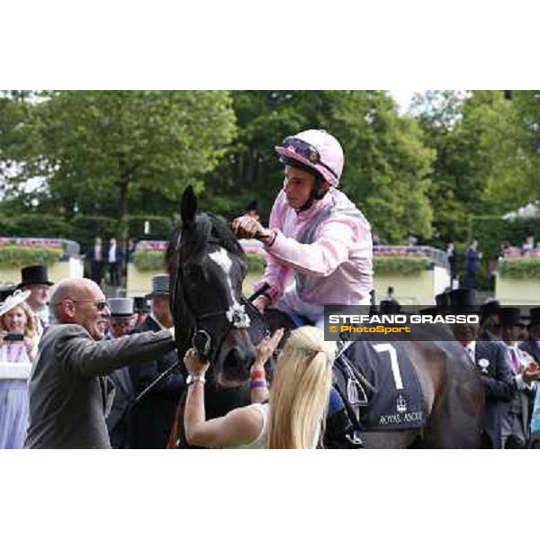 William Buick on The Fugue wins the Prince of Wales\'s Stakes Ascot, Royal Ascot 18th june 2014 ph.Stefano Grasso