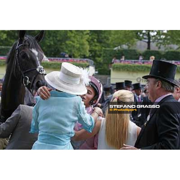 William Buick on The Fugue wins the Prince of Wales\'s Stakes Ascot, Royal Ascot 18th june 2014 ph.Stefano Grasso