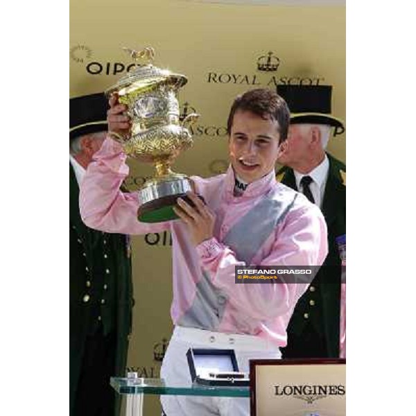 William Buick on The Fugue wins the Prince of Wales\'s Stakes Ascot, Royal Ascot 18th june 2014 ph.Stefano Grasso