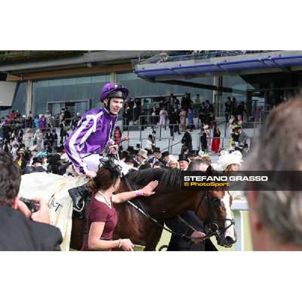 Joseph O\'Brien on Leading Light wins the Gold Cup Ascot, Royal Ascot 19th june 2014 ph.Stefano Grasso
