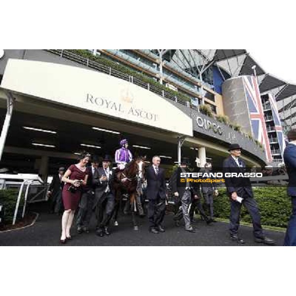 Joseph O\'Brien on Leading Light wins the Gold Cup Ascot, Royal Ascot 19th june 2014 ph.Stefano Grasso