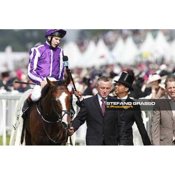 Joseph O\'Brien on Leading Light wins the Gold Cup Ascot, Royal Ascot 19th june 2014 ph.Stefano Grasso