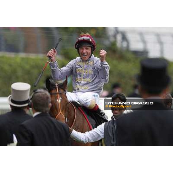Frankie Dettori on Baitha Alga wins the Norfolk Stakes Ascot, Royal Ascot 19th june 2014 ph.Stefano Grasso