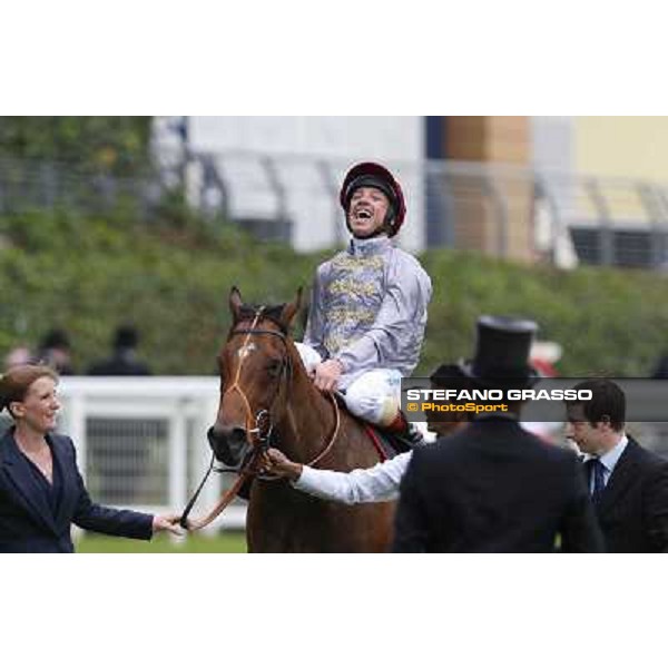 Frankie Dettori on Baitha Alga wins the Norfolk Stakes Ascot, Royal Ascot 19th june 2014 ph.Stefano Grasso
