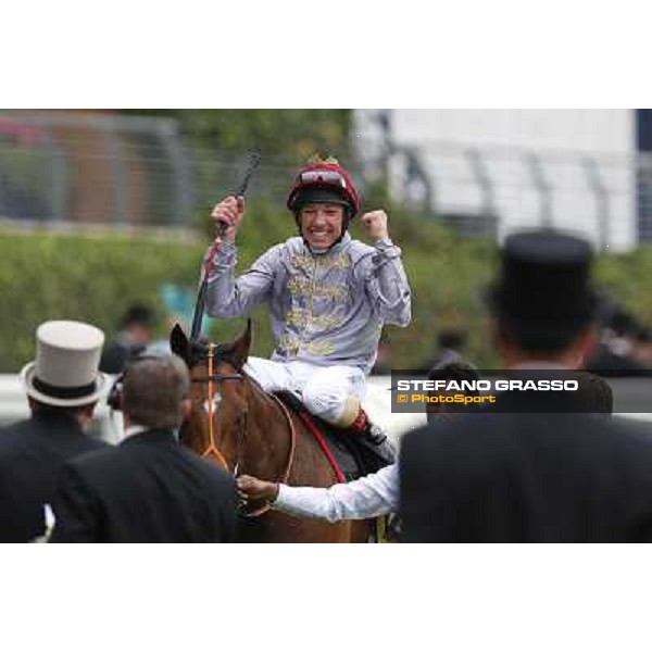 Frankie Dettori on Baitha Alga wins the Norfolk Stakes Ascot, Royal Ascot 19th june 2014 ph.Stefano Grasso