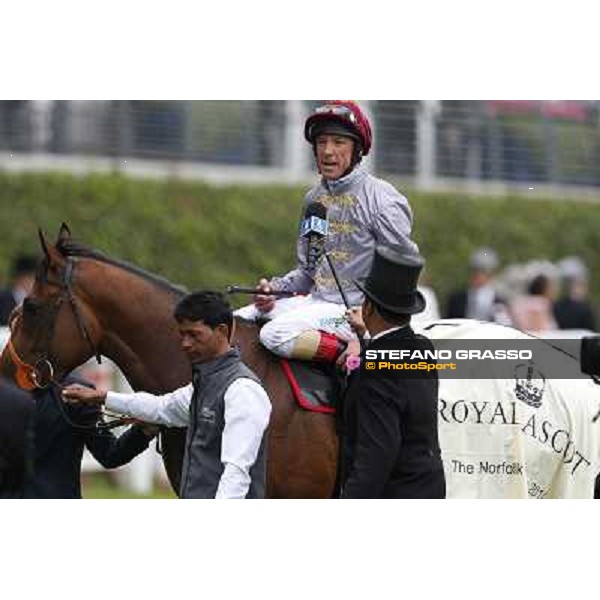 Frankie Dettori on Baitha Alga wins the Norfolk Stakes Ascot, Royal Ascot 19th june 2014 ph.Stefano Grasso