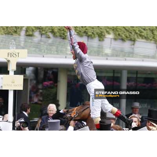 Frankie Dettori on Baitha Alga wins the Norfolk Stakes Ascot, Royal Ascot 19th june 2014 ph.Stefano Grasso