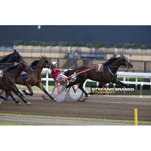 Ricardo Zamora Rome - Capannelle trot racecourse,29th june 2014 ph.Stefano Grasso/HippoGroup Roma Capannelle