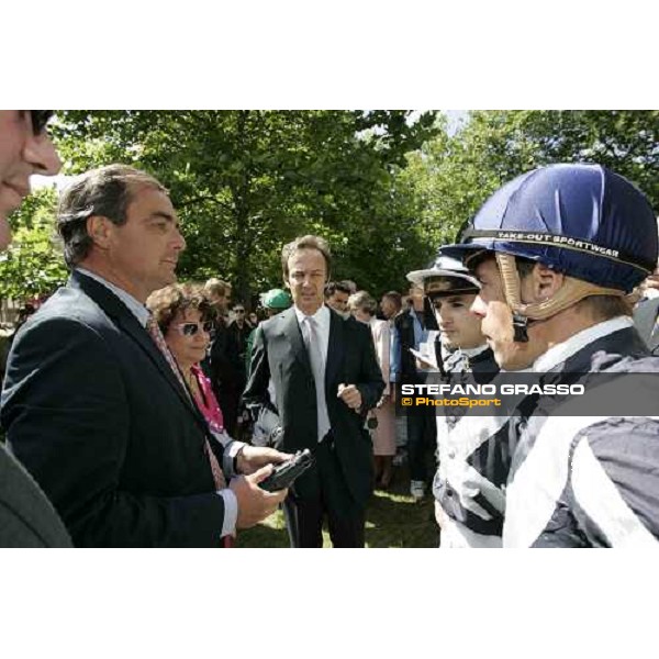 Have a good chanche! The connection of Fam Niarchos - Divine Proportions and Semarang with Pascal Bary, Christophe Lemaire and Thierry Gillet Deauville, 14th august 2005 ph. Stefano Grasso