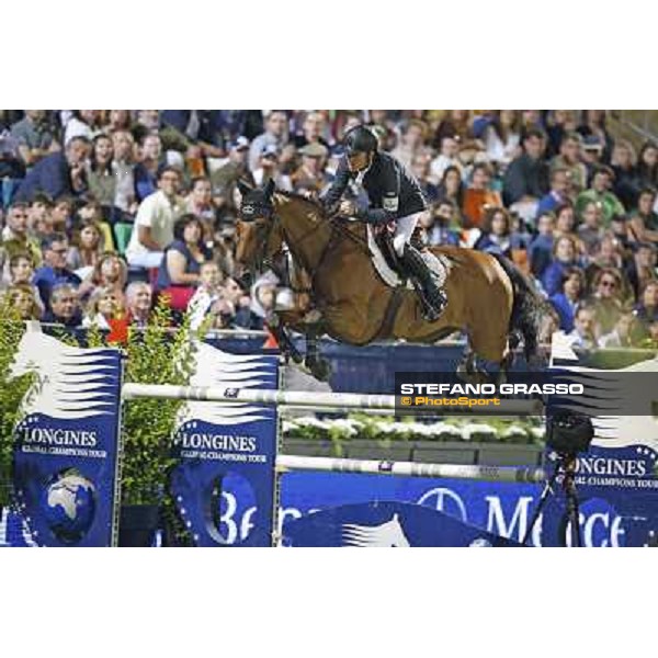 Scott Brash on Hello Sanctos wins the LGCT of Cascais - Estoril Cascais-Estoril,12th july 2014 photo Stefano Grasso/LGCT