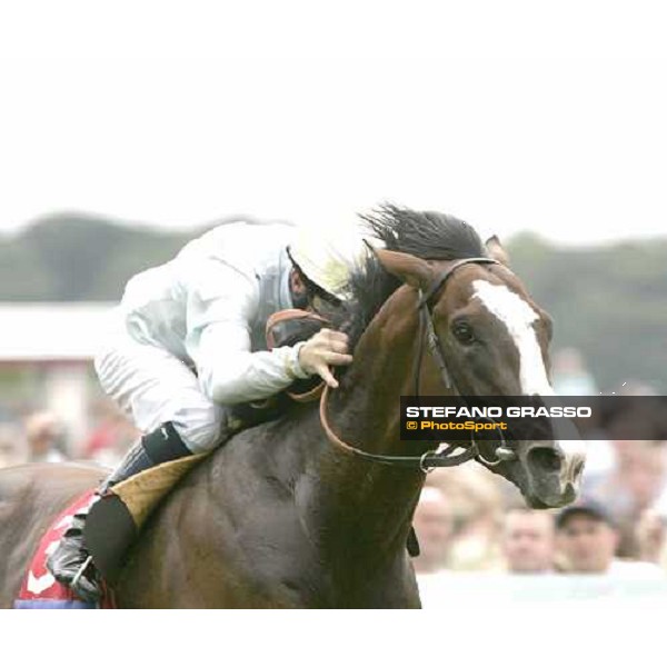 close up for Mick Kinane on Hard Top winners of The Daily Telegraph Great Voltigeur Stakes York, The Ebor Meeting, 16th august 2005 ph. Stefano Grasso