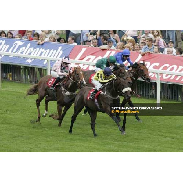 Kieren Fallon on Palace Episode wins the Acomb Stakes York The Ebor Meeting 16th august 2005 ph. Stefano Grasso