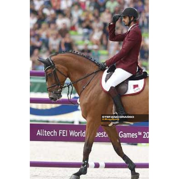 Sheihk Ali bin Khalid Al Thani on Vienna Olympic