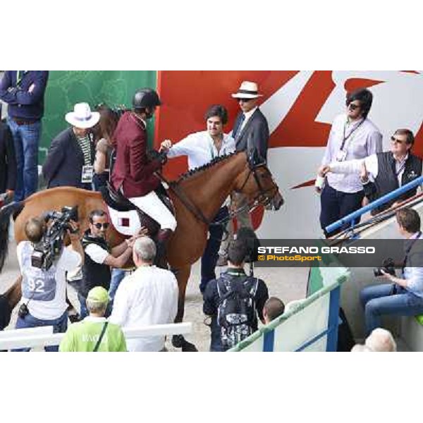 Sheihk Ali bin Khalid Al Thani on Vienna Olympic