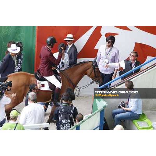 Sheihk Ali bin Khalid Al Thani on Vienna Olympic