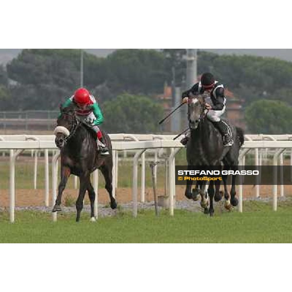 Roma 21 Settembre 2014 Capannelle Racecourse Carlo Fiocchi with Goldstream wins the Premio Chiese ph. Domenico Savi/Grasso