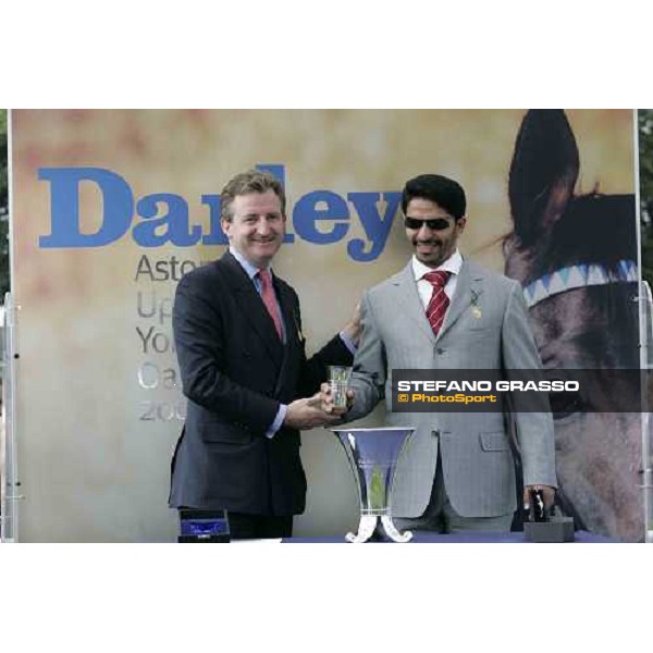 John Ferguson and Saeed Bin Suroor during trhe winning prize of The Aston Upthorpe Yorkshire Oaks won by Punctilious York - The Ebor Meeting, 17th august 2005 ph. Stefano Grasso