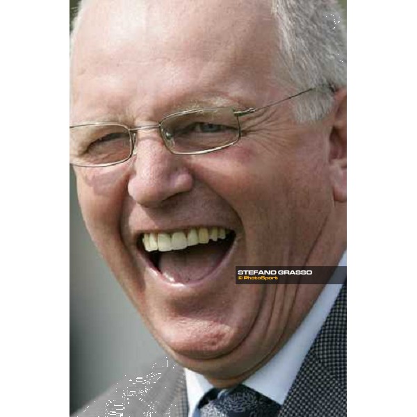 a close up for Mick Channon winner with Flashy Wings of The Jaguar Cars Lowther Stakes York, The Ebor Festival 18th august 2005 ph. Stefano Grasso