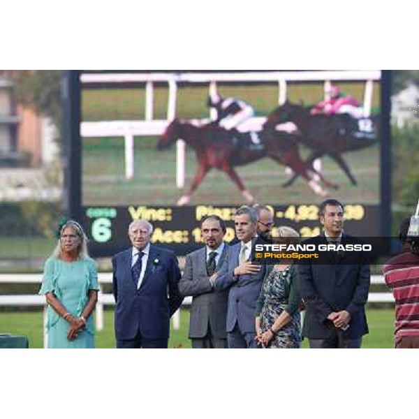 Dario Vargiu and Priore Philip win the Premio Vittorio di Capua Milano,San Siro racecourse,28th sept.2014 ph.Stefano Grasso/Trenno